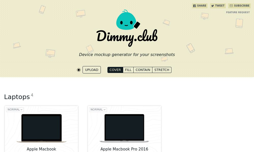 Screenshot of Dimmy.club
