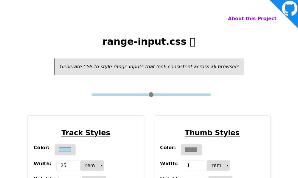 Screenshot of range-input.css