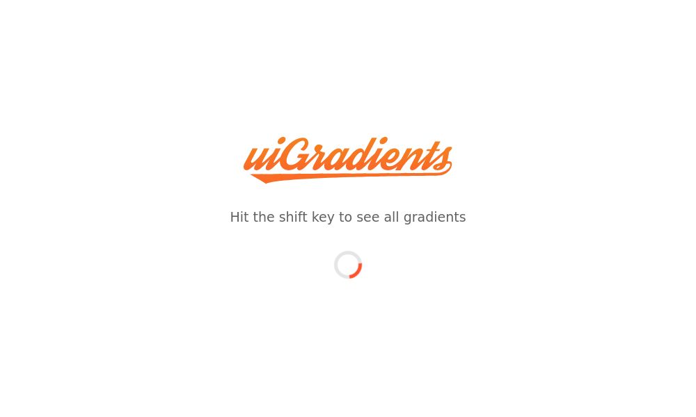 Screenshot of uiGradients